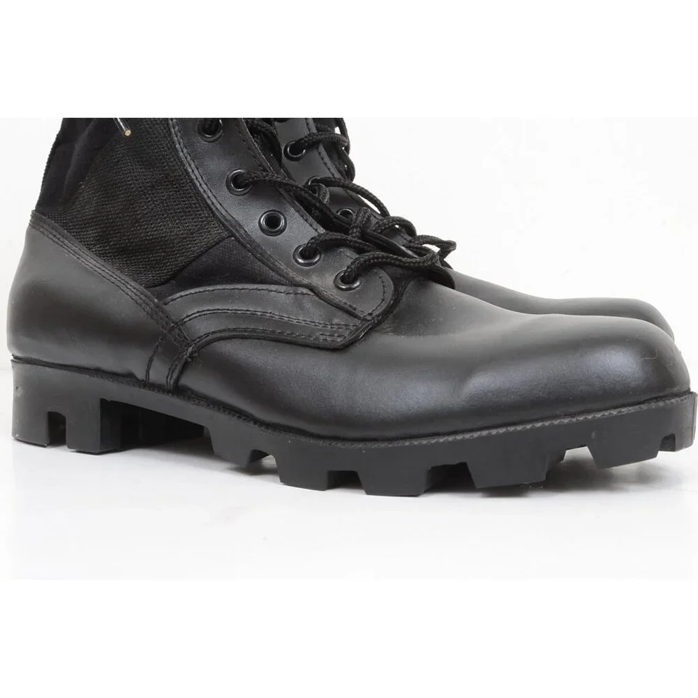 New Jungle Combat Boots Men's 12R Tactical Lace Up Military Work‎ Boots Vegan